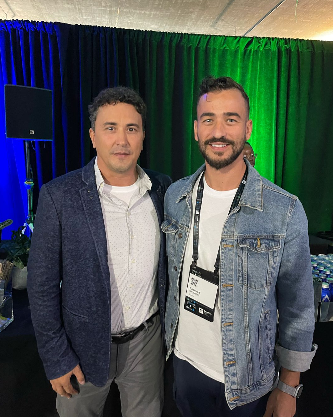 Pasquale Sorrentino con Emin Gün Sirer, fondatore di Avalanche