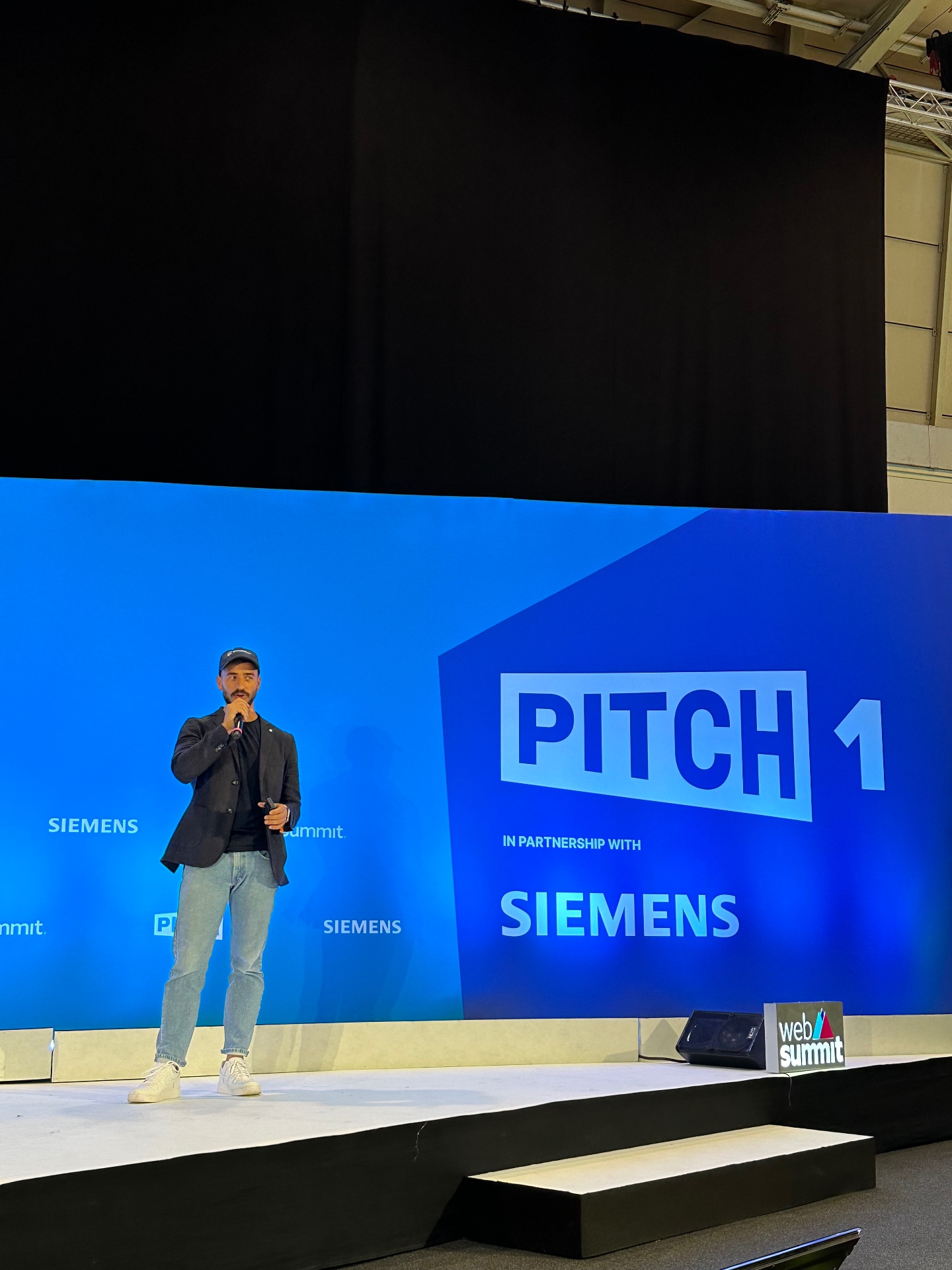 Pasquale Sorrentino pitcha al Web Summit di Lisbona