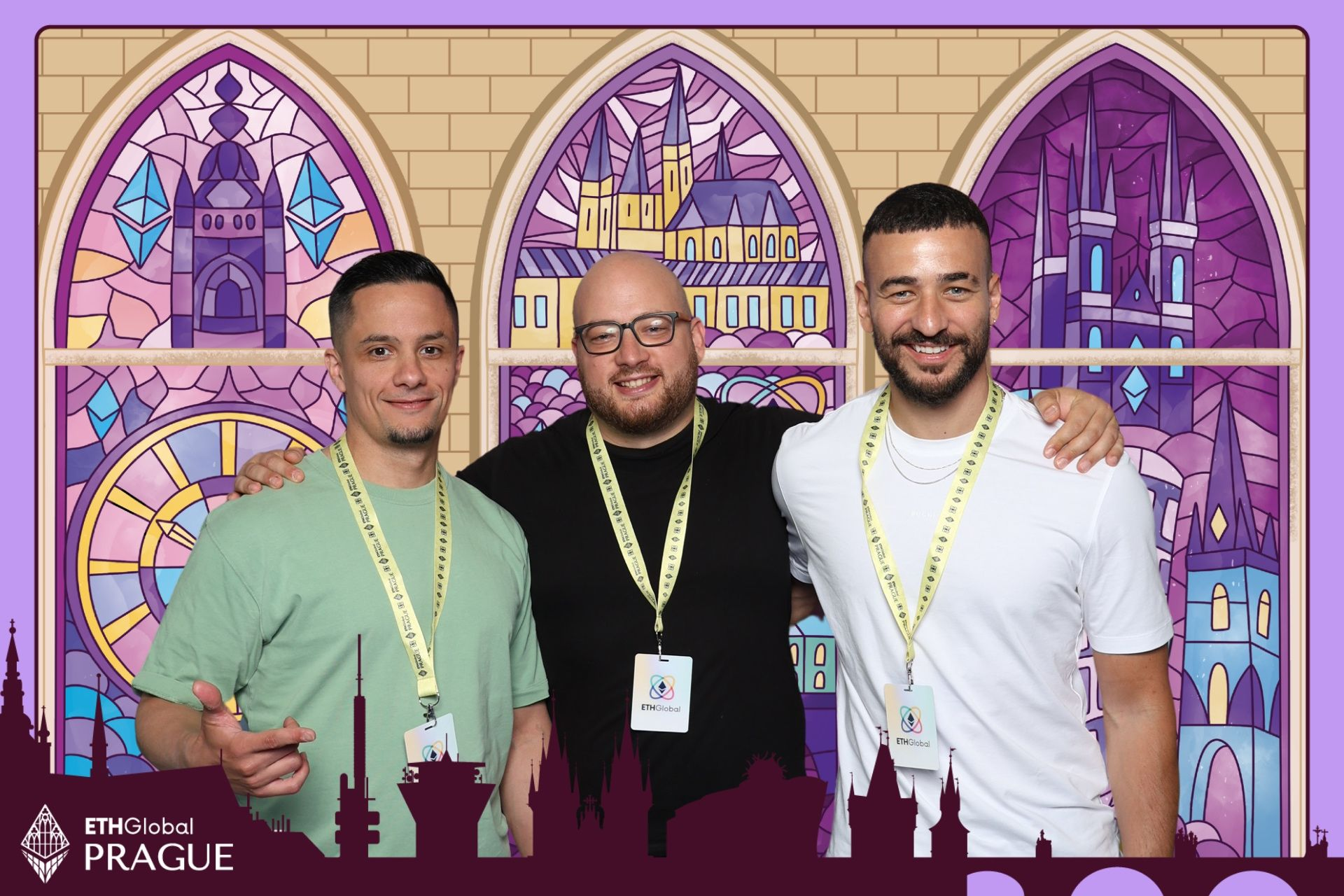 Pasquale Sorrentino all'ETHGlobal Prague Hackathon