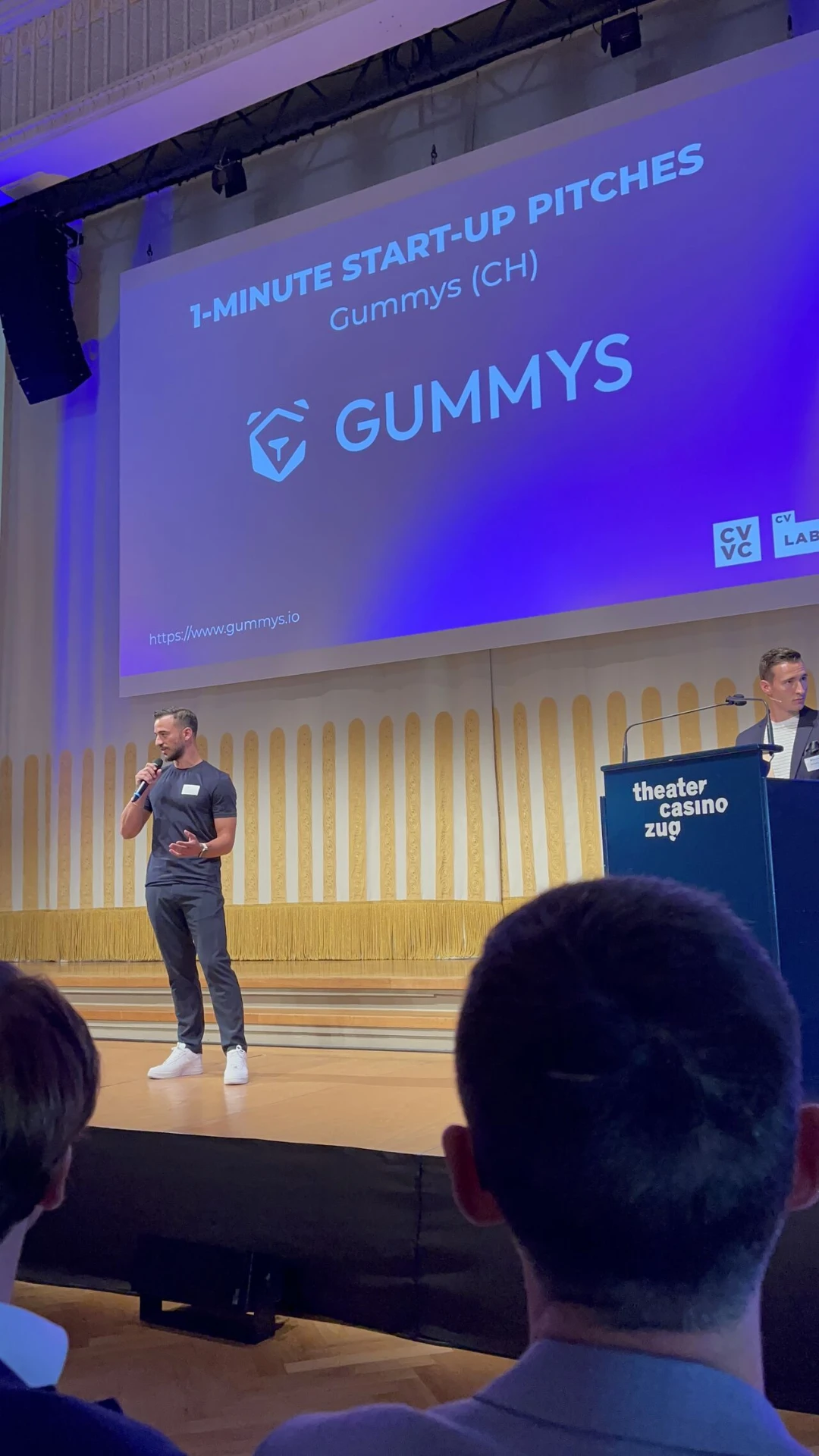 Pasquale Sorrentino pitcha Gummys al CVVC a Zug, Svizzera
